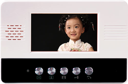 樓宇可視對(duì)講分機(jī) 4.3寸彩色免提可視分機(jī)